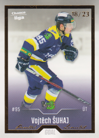Šuhaj Vojtěch 22-23 GOAL Cards Chance liga Gold #384