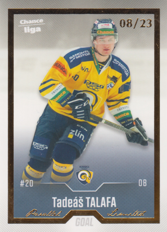 Talafa Tadeáš 22-23 GOAL Cards Chance liga Gold #388