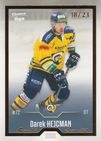 Hejcman Darek 22-23 GOAL Cards Chance liga Gold #398