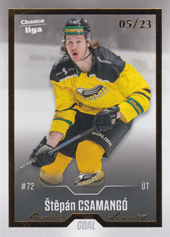 Csamangó Štěpán 22-23 GOAL Cards Chance liga Gold #426