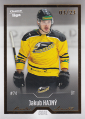 Hajný Jakub 22-23 GOAL Cards Chance liga Gold #427