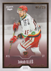 Illéš Jakub 22-23 GOAL Cards Chance liga Gold #431