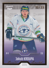 Kroupa Jakub 22-23 GOAL Cards Chance liga Gold #437