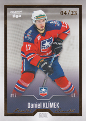 Klímek Daniel 22-23 GOAL Cards Chance liga Gold #442