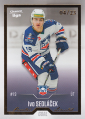 Sedláček Ivo 22-23 GOAL Cards Chance liga Gold #443