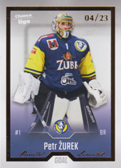 Žurek Petr 22-23 GOAL Cards Chance liga Gold #444