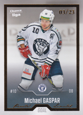 Gaspar Michael 22-23 GOAL Cards Chance liga Gold #455