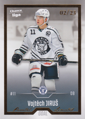 Jiruš Vojtěch 22-23 GOAL Cards Chance liga Gold #458