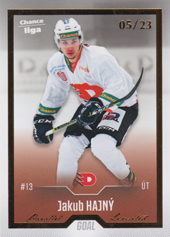 Hajný Jakub 22-23 GOAL Cards Chance liga Gold #478