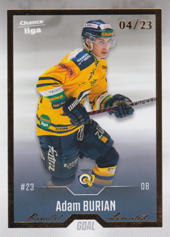 Burian Adam 22-23 GOAL Cards Chance liga Gold #493