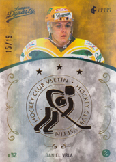 Vrla Daniel 2021 Legendary Cards League Dynasty Gold Rainbow #23