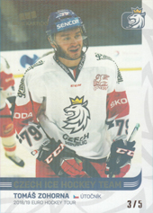 Zohorna Tomáš 2019 MK Reprezentace Gold Rainbow #42