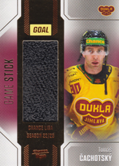 Čachotský Tomáš 22-23 GOAL Cards Chance liga Game Stick #S-01