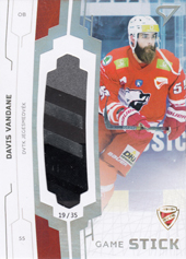 Vandane Davis 19-20 Tipsport Liga Game Stick #S10