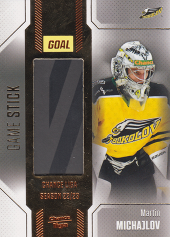 Michajlov Martin 22-23 GOAL Cards Chance liga Game Stick #S-37