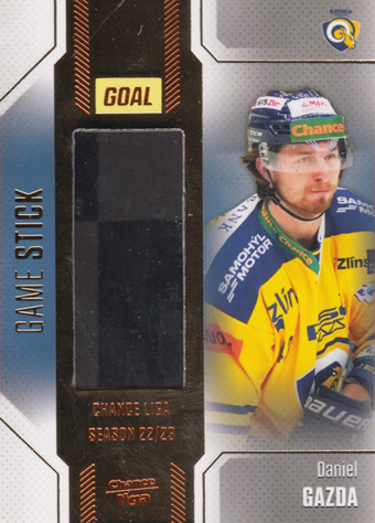 Gazda Daniel 22-23 GOAL Cards Chance liga Game Stick #S-59