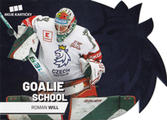 Will Roman 2020 MK Reprezentace Goalie School Die Cut Retail Blue #4