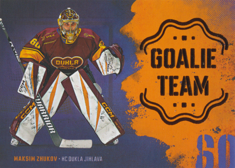 Zhukov Maksim 24-25 GOAL Cards Maxa liga Goalie Team #GT-01