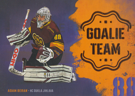 Beran Adam 24-25 GOAL Cards Maxa liga Goalie Team #GT-02