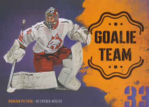 Petrík Roman 24-25 GOAL Cards Maxa liga Goalie Team #GT-04