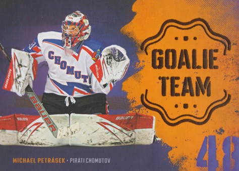 Petrásek Michael 24-25 GOAL Cards Maxa liga Goalie Team #GT-06