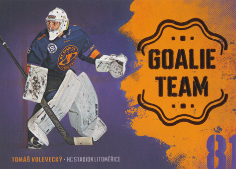 Volevecký Tomáš 24-25 GOAL Cards Maxa liga Goalie Team #GT-10