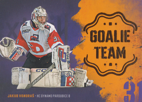 Vondraš Jakub 24-25 GOAL Cards Maxa liga Goalie Team #GT-12
