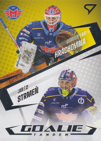 Hrachovina Strmeň 23-24 Tipsport Extraliga Goalie Tandem #GT-13