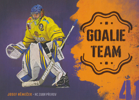Němeček Josef 24-25 GOAL Cards Maxa liga Goalie Team #GT-15