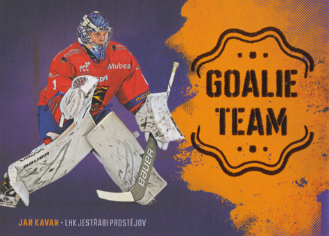 Kavan Jan 24-25 GOAL Cards Maxa liga Goalie Team #GT-17