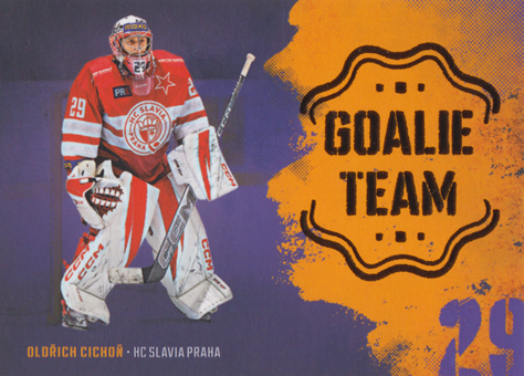 Cichoň Oldřich 24-25 GOAL Cards Maxa liga Goalie Team #GT-19