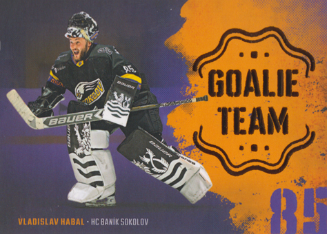 Habal Vladislav 24-25 GOAL Cards Maxa liga Goalie Team #GT-23