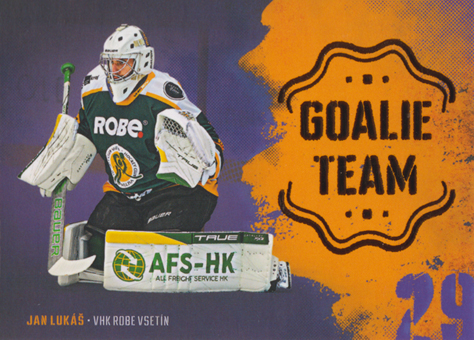 Lukáš Jan 24-25 GOAL Cards Maxa liga Goalie Team #GT-26