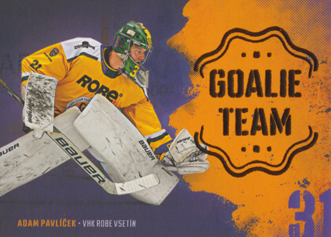 Pavlíček Adam 24-25 GOAL Cards Maxa liga Goalie Team #GT-27