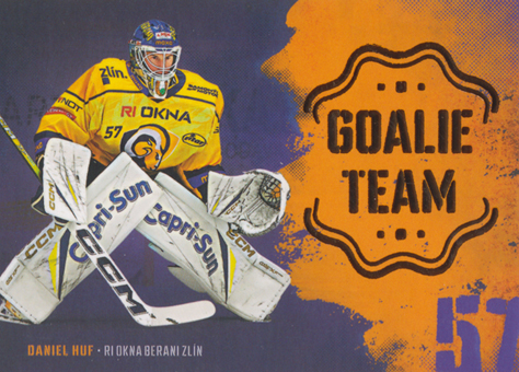 Huf Daniel 24-25 GOAL Cards Maxa liga Goalie Team #GT-30