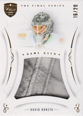 Honzík David 2021 OFS The Final Series Game Used Memorabilia #MEM-DN