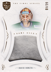 Honzík David 2021 OFS The Final Series Game Used Memorabilia #MEM-DZ