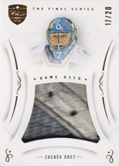 Orct Zdeněk 2021 OFS The Final Series Game Used Memorabilia #MEM-ZO