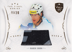 Duda Radek 2021 OFS The Final Series Game Used Stick #STI-DUR