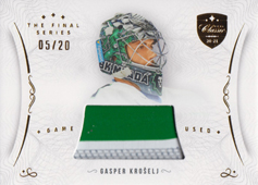 Grošelj Gašper 2021 OFS The Final Series Game Used Stick #STI-KRG