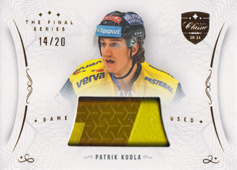 Kudla Patrick 2021 OFS The Final Series Game Used Stick #STI-KUT