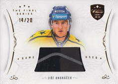 Ondráček Jiří 2021 OFS The Final Series Game Used Stick #STI-ONJ