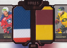 Bittner Čachotský 22-23 GOAL Cards Chance liga Duals Jersey Bronze #D-08