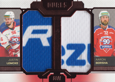 Lemcke Berisha 22-23 GOAL Cards Chance liga Duals Jersey Bronze #D-10