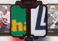 Rákos Koukal 22-23 GOAL Cards Chance liga Duals Jersey Bronze #D-11