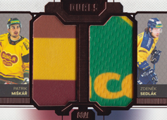 Miškář Sedlák 22-23 GOAL Cards Chance liga Duals Jersey Bronze #D-15