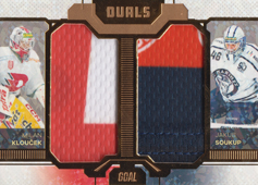 Klouček Soukup 22-23 GOAL Cards Chance liga Duals Jersey Gold #D-13