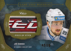 Černoch Jiří 20-21 OFS Classic Game Used Material #GUM-JČE
