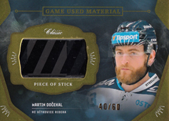 Dočekal Martin 20-21 OFS Classic Game Used Material #GUM-MDO