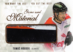 Houdek Tomáš 2018 OFS You Want the Best Game Used Material #M-HE